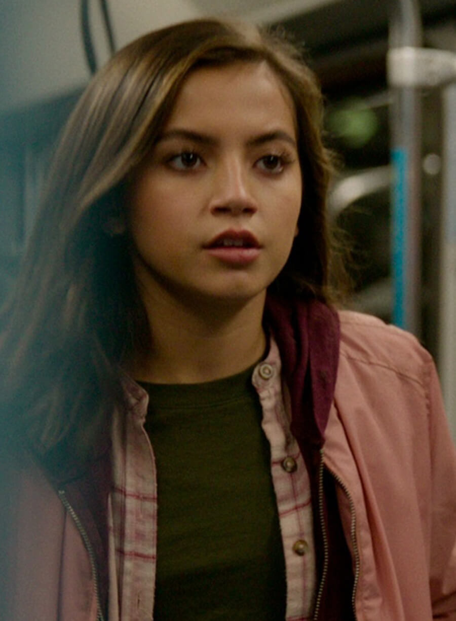 Isabela Merced Sweet Girl Pink Jacket