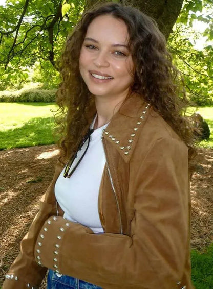 Isabella Briggs The Summer I Turned Pretty Suede Jacket