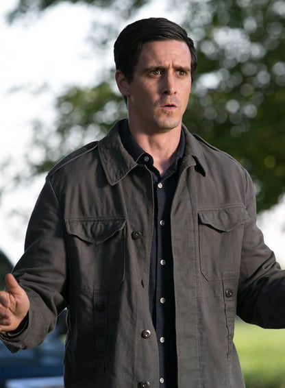 IT Chapter Two James Ransone Green Cotton Jacket