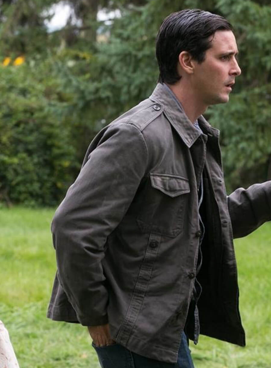 IT Chapter Two James Ransone Green Cotton Jacket