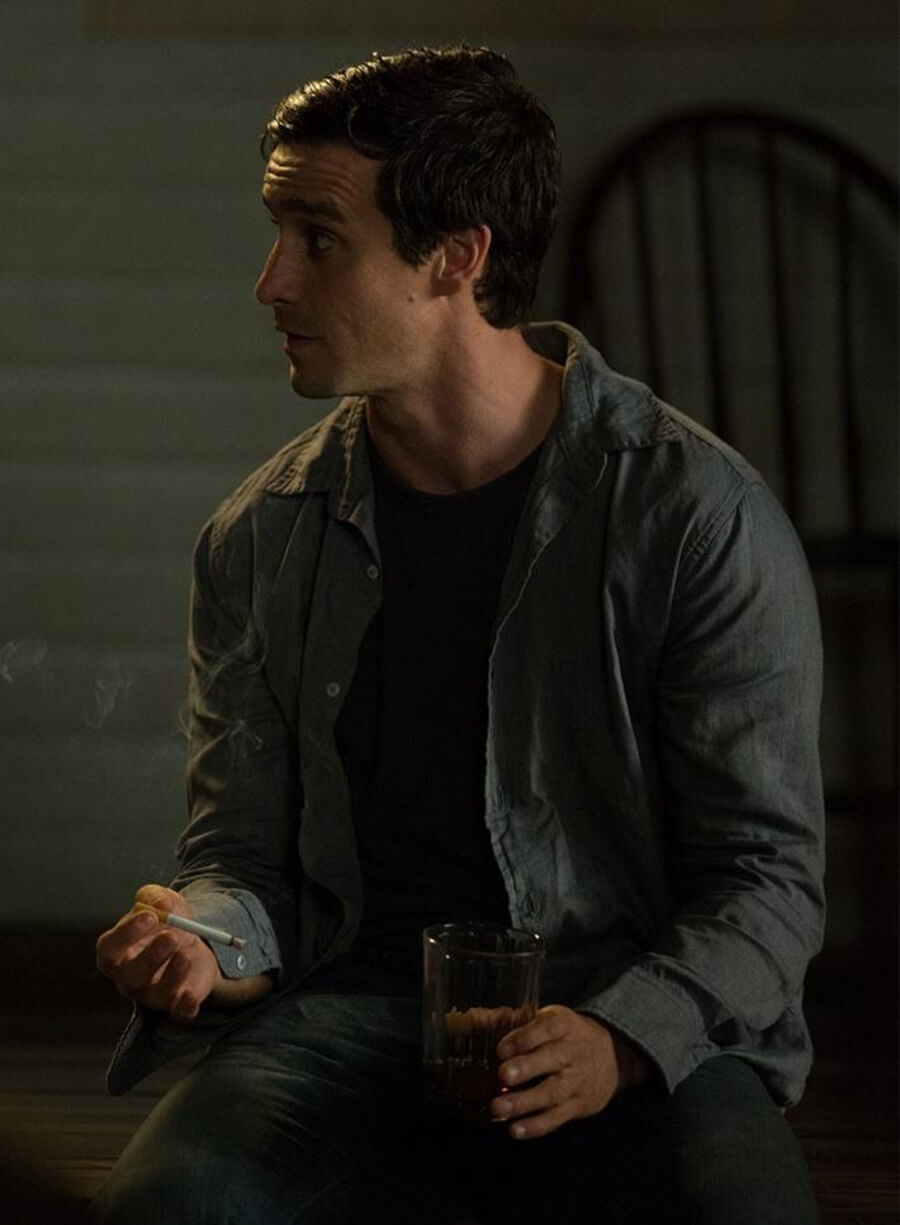 IT Chapter Two James Ransone Green Cotton Jacket