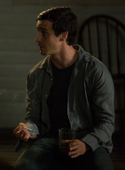 IT Chapter Two James Ransone Green Cotton Jacket