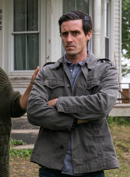 IT Chapter Two James Ransone Green Cotton Jacket