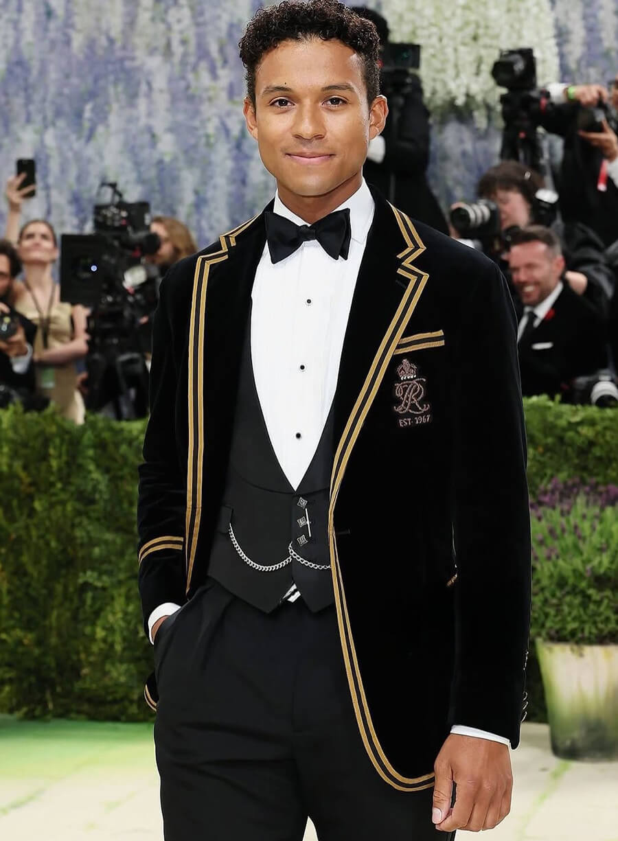Jaafar Jackson Met Gala 2026 Black Blazer