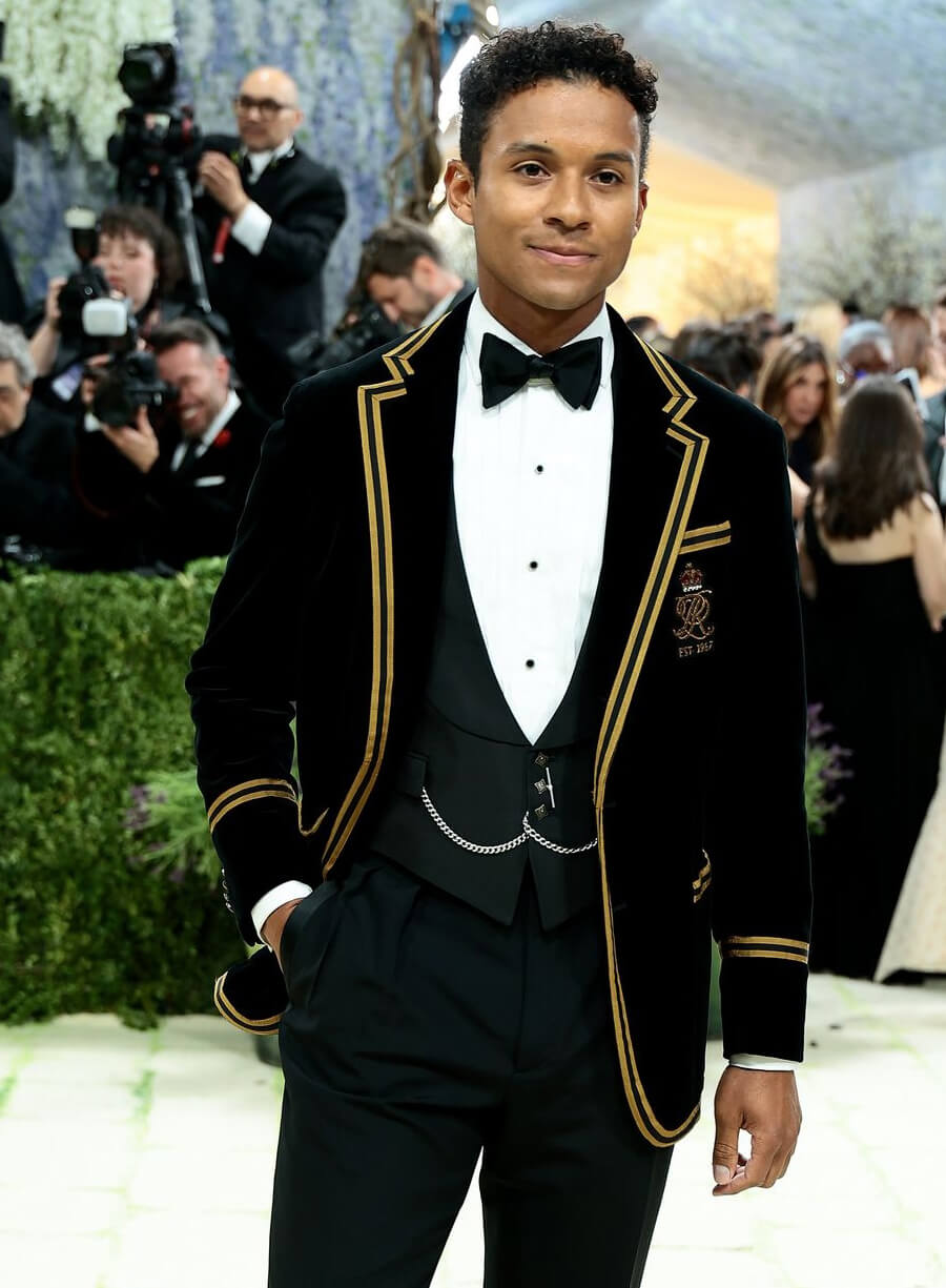 Jaafar Jackson Met Gala 2026 Black Blazer