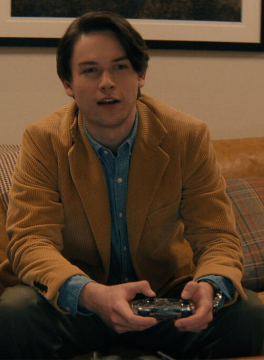 Jack Martin Not Suitable for Work Brown Blazer