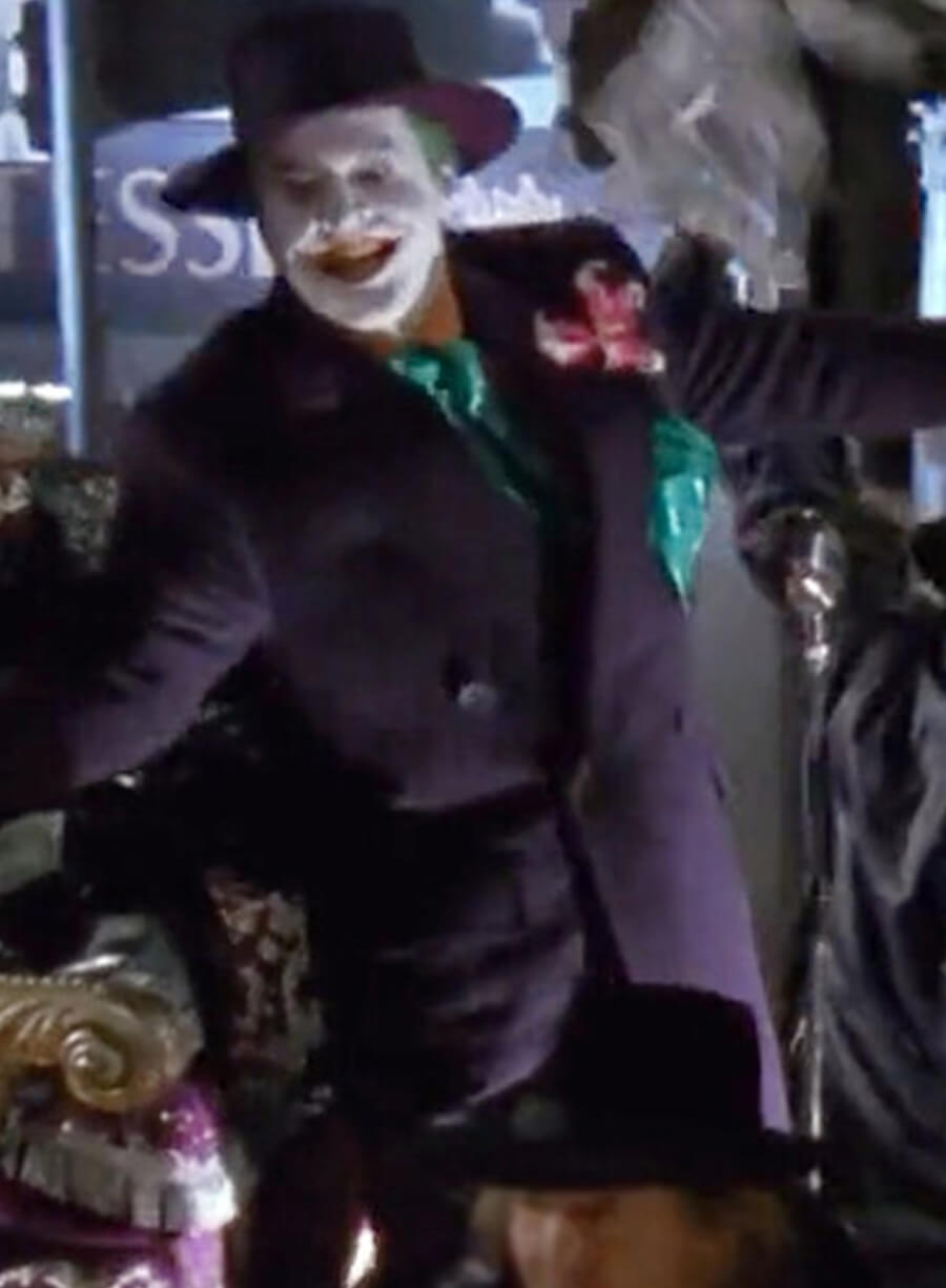 Jack Nicholson Joker Batman Purple Coat