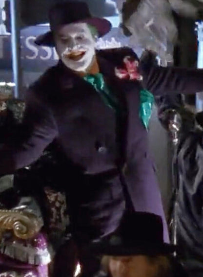 Jack Nicholson Joker Batman Purple Coat