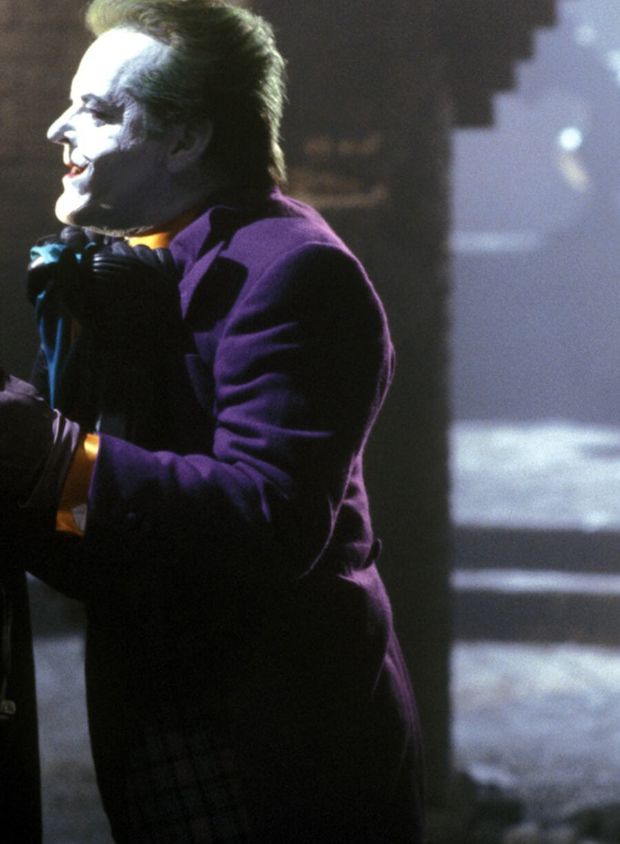 Jack Nicholson Joker Batman Purple Coat