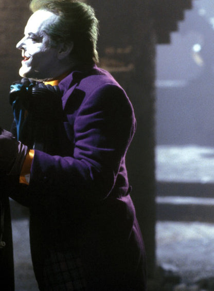 Jack Nicholson Joker Batman Purple Coat