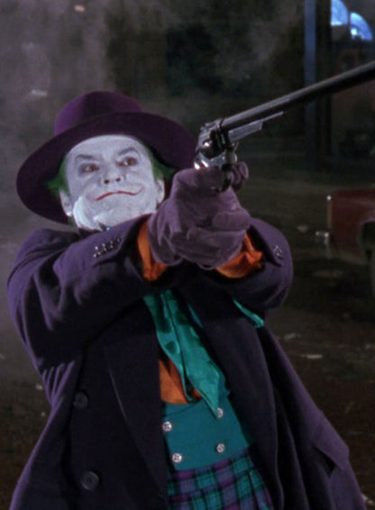 Jack Nicholson Joker Batman Purple Coat