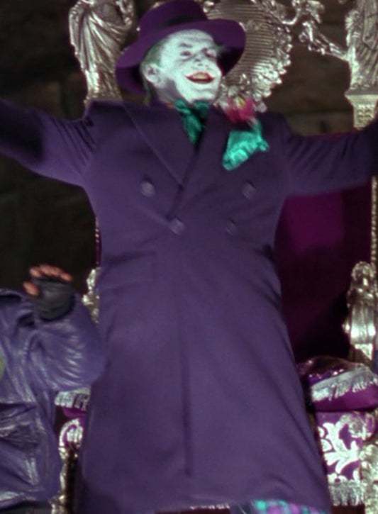 Jack Nicholson Joker Batman Purple Coat