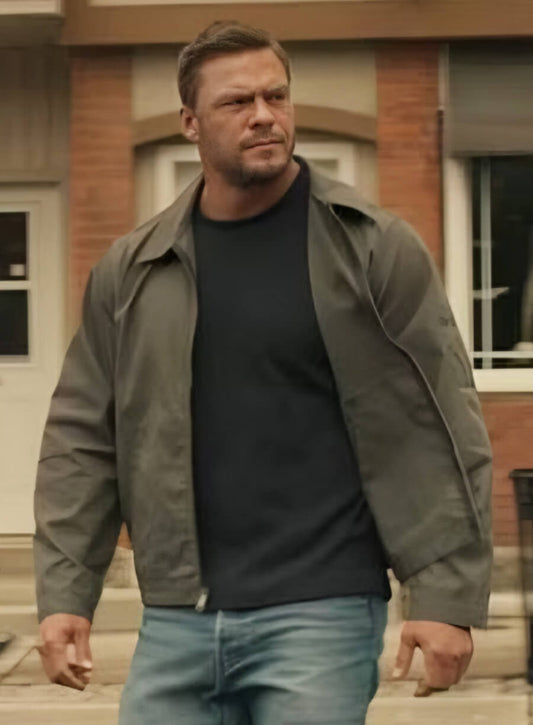 Jack Reacher Reacher S02 Grey Cotton Jacket