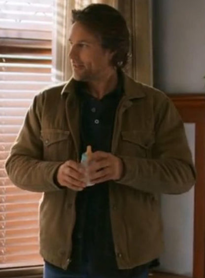 Jack Sheridan Virgin River Grey Cotton Jacket