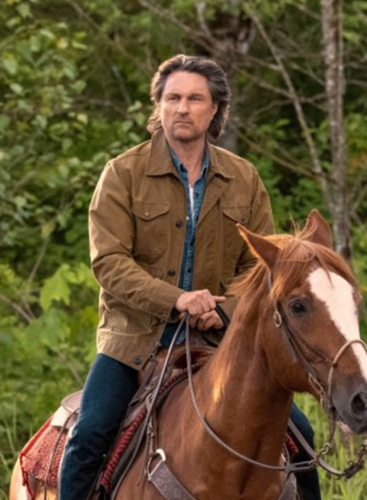 Jack Sheridan Virgin River S06 Brown Jacket