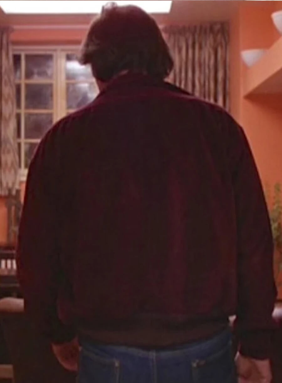 Jack Torrance The Shinning Red Corduroy Jacket