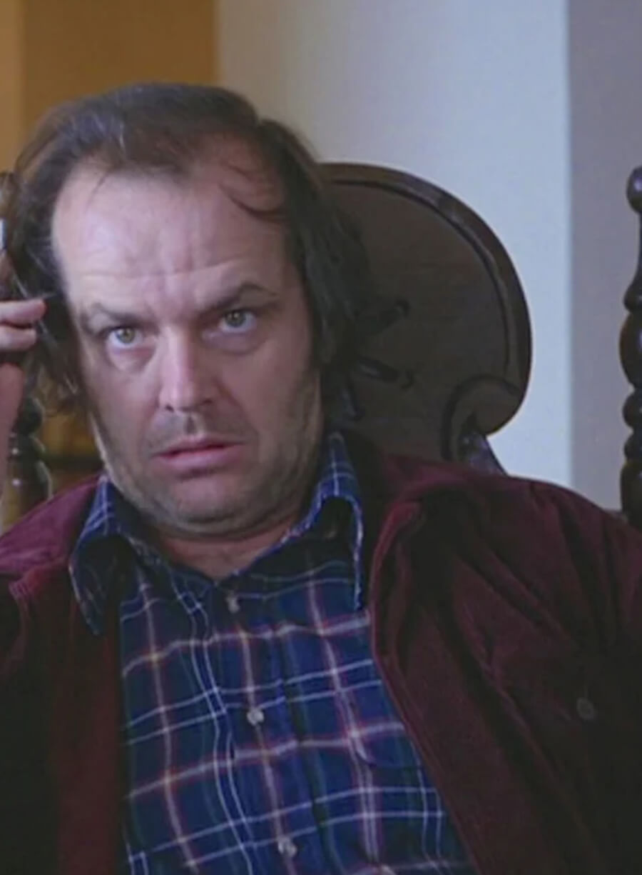 Jack Torrance The Shinning Red Corduroy Jacket