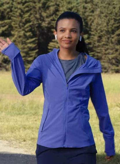 Jackie Howard My Life with the Walter Boys Purple Jacket