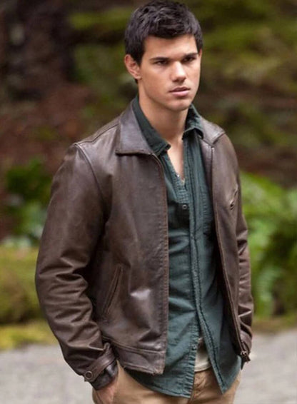 Jacob Black The Twilight Saga Breaking Dawn Biker Jacket