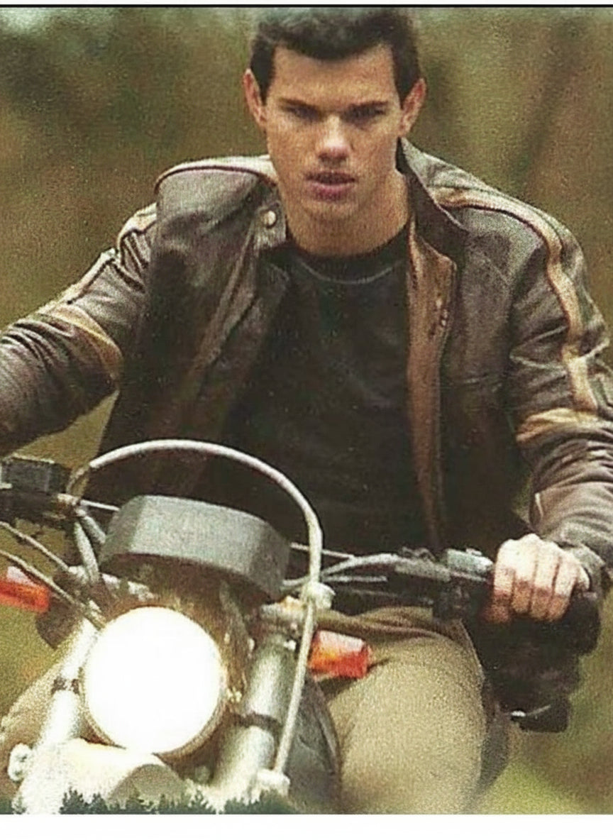 Jacob Black The Twilight Saga Breaking Dawn Biker Jacket