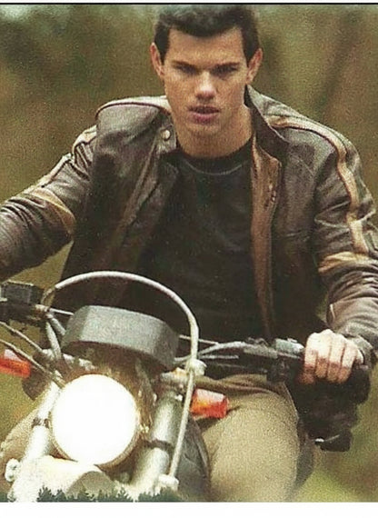 Jacob Black The Twilight Saga Breaking Dawn Biker Jacket