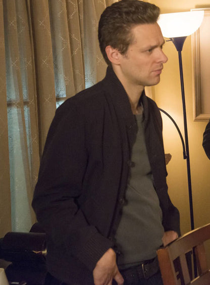 Jacob Pitts Justified Black Bomber Jacket