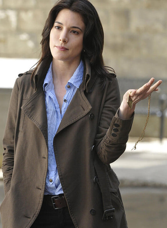 Jaime Murray Warehouse 13 S02 Brown Coat