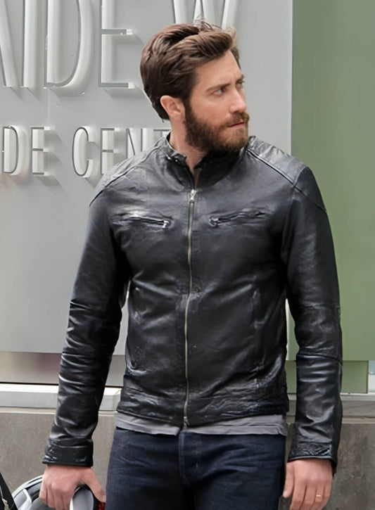 Jake Gyllenhaal Enemy Black Leather jacket