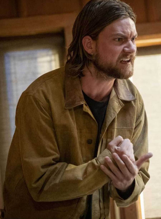 Jake Weary An­i­mal King­dom S04 Brown Jacket