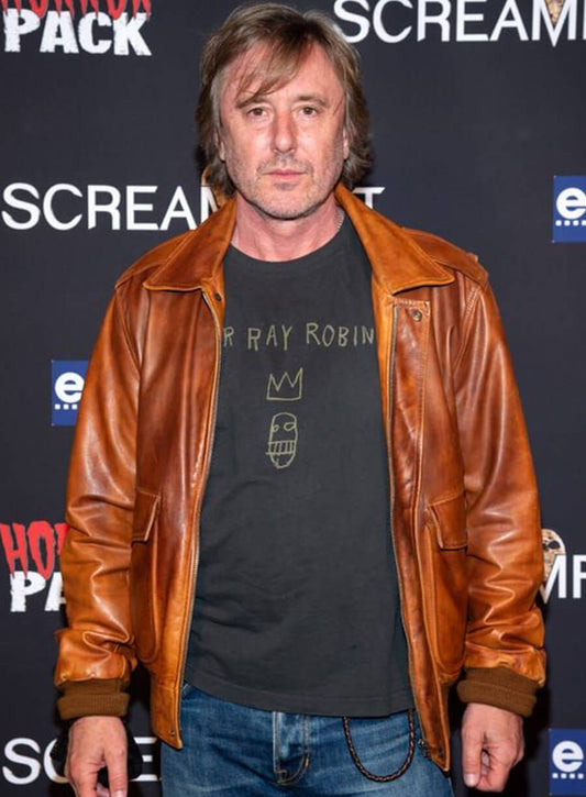 Jake Weber Brown Leather Jacket