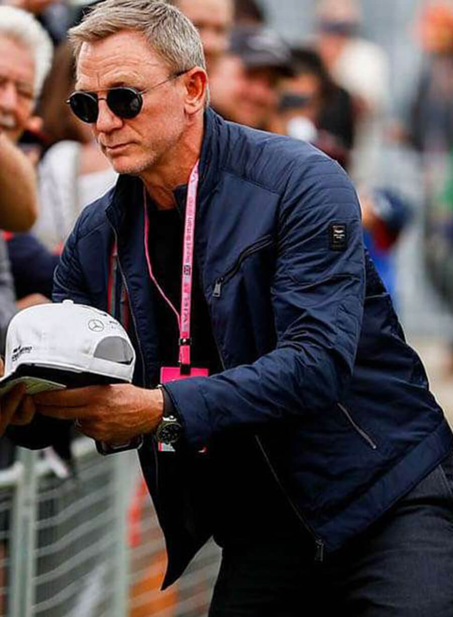 James Bond No Time To Die Blue Jacket