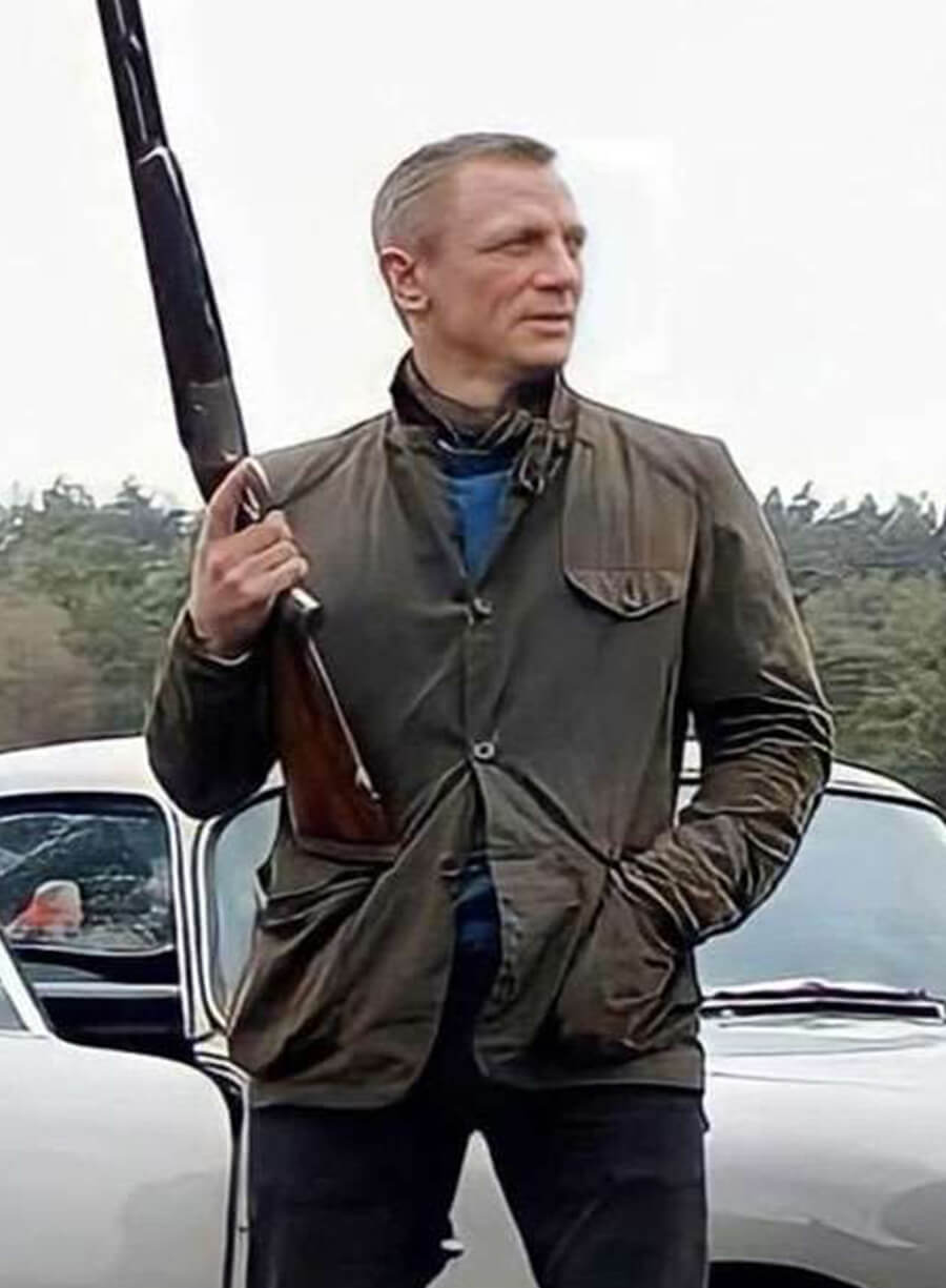 James Bond Skyfall Brown Jacket