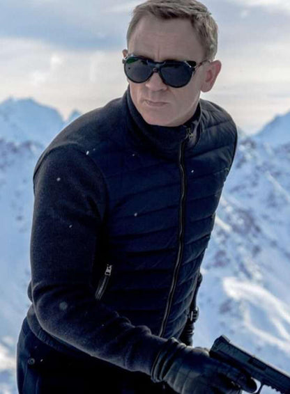 James Bond Specter Blue Bomber Jacket