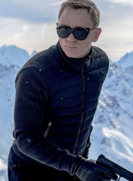 James Bond Specter Blue Bomber Jacket