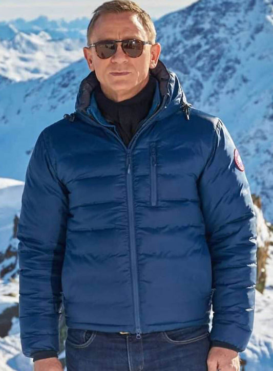 James Bond Spectre Blue Parachute Jacket