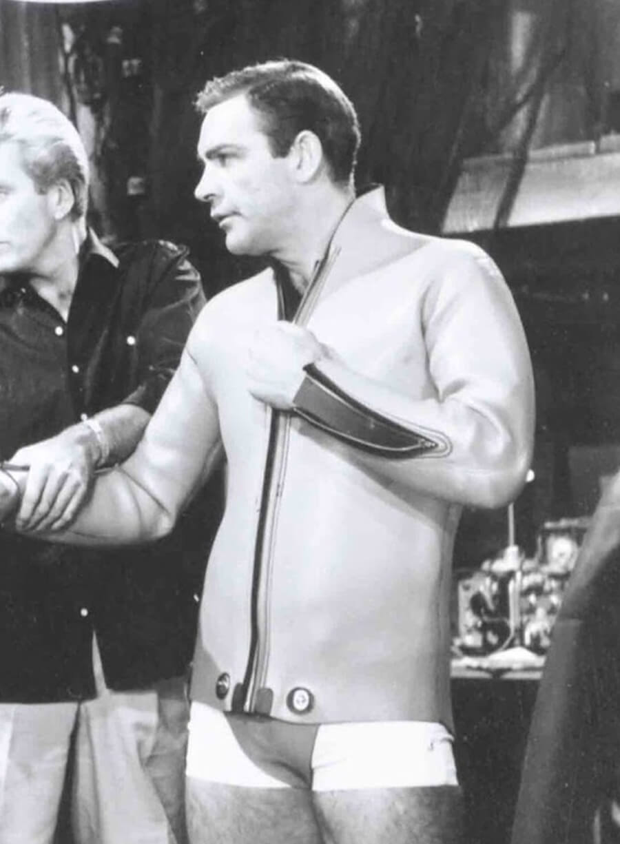 James Bond Thunderball Leather Jacket