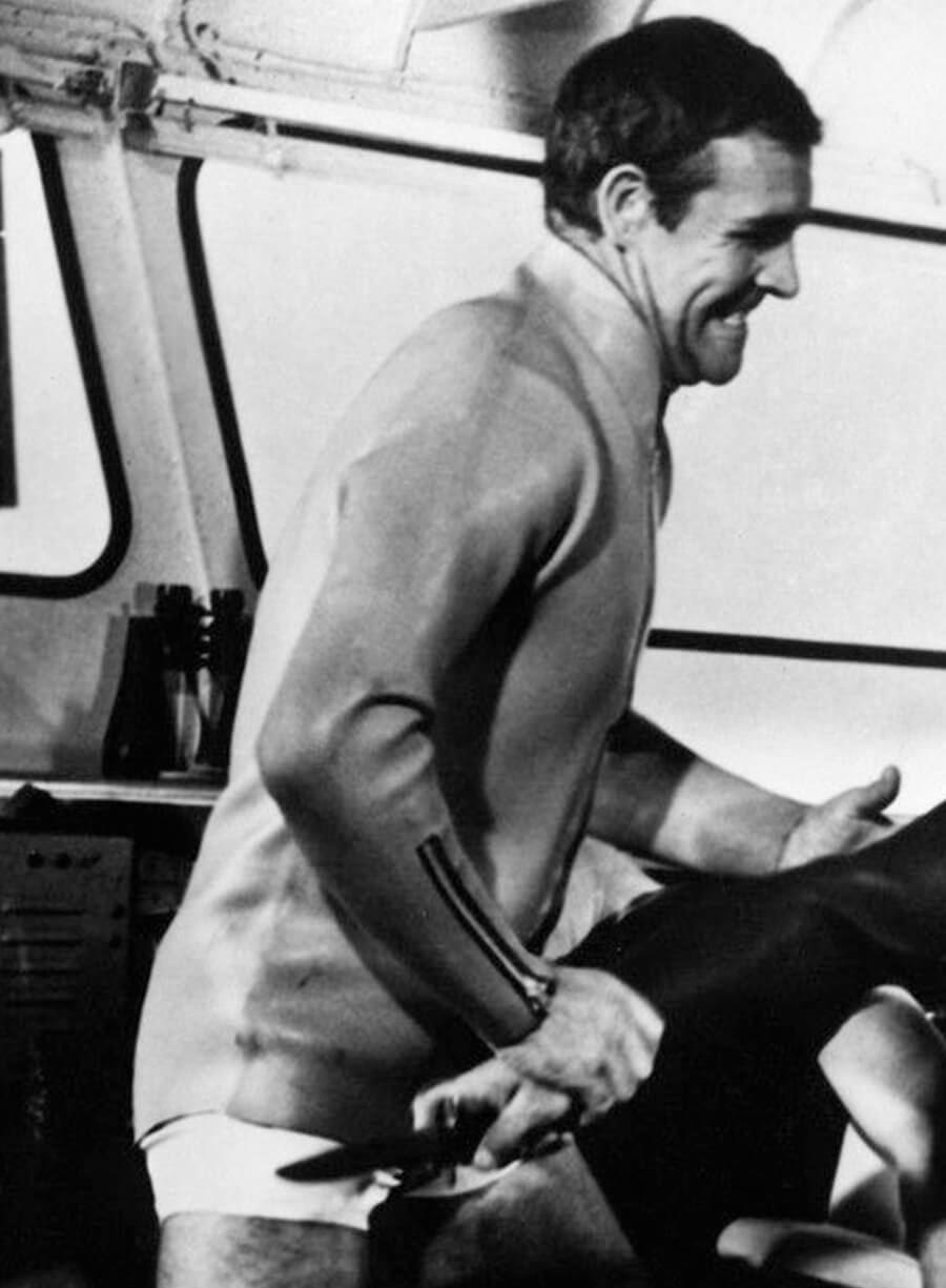 James Bond Thunderball Leather Jacket