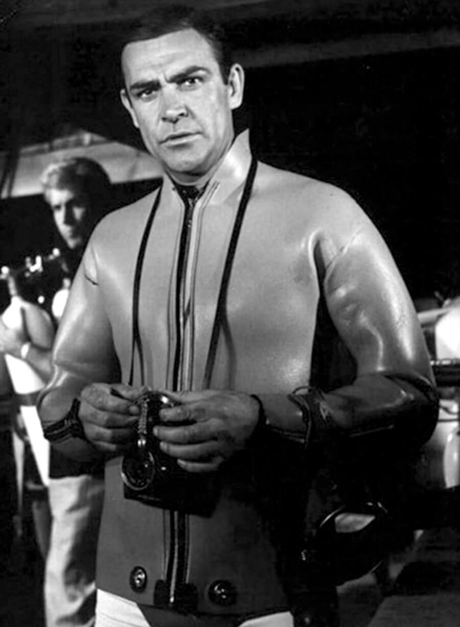 James Bond Thunderball Leather Jacket