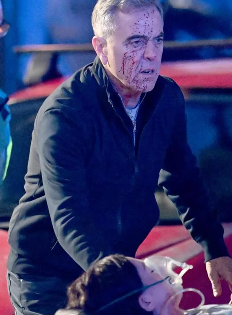 James Nesbitt Run Away 2026 Black Jacket