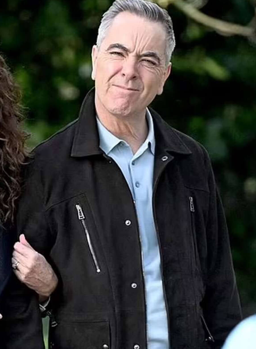 James Nesbitt Run Away Suede Leather Jacket
