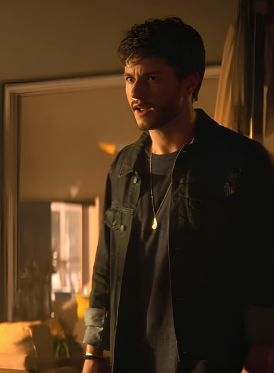 James Scully You Tv Series Black Cotton Jacket
