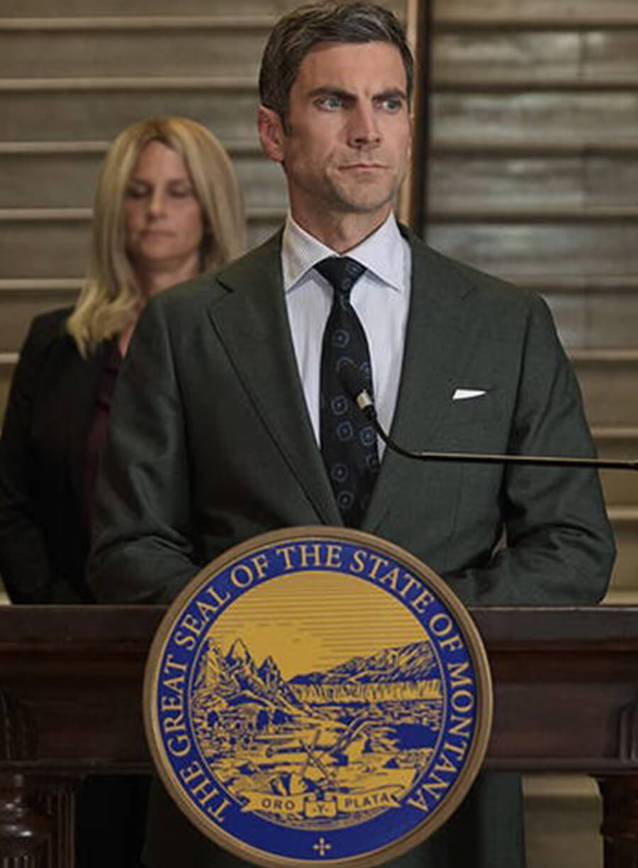 Jamie Dutton Yellowstone S05 Grey Blazer