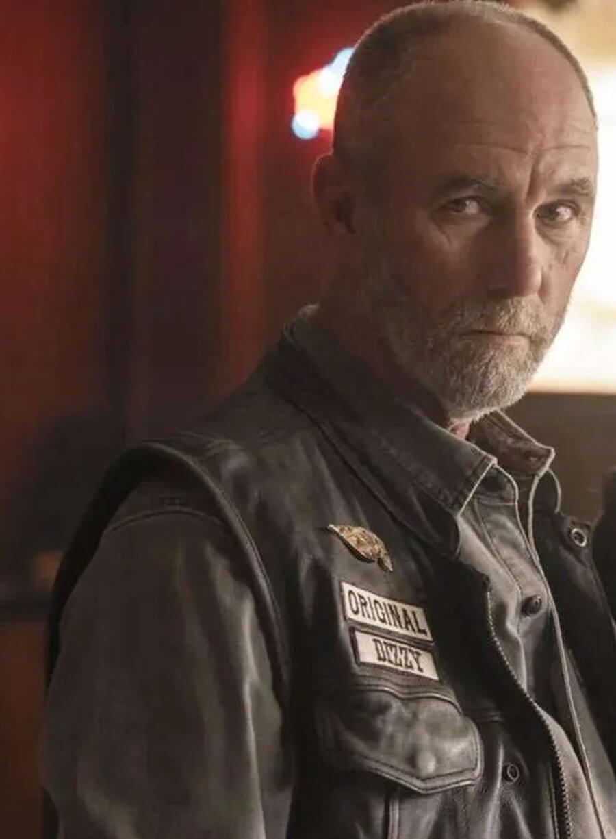 Jamie McShane Task 2025 Black Leather Vest