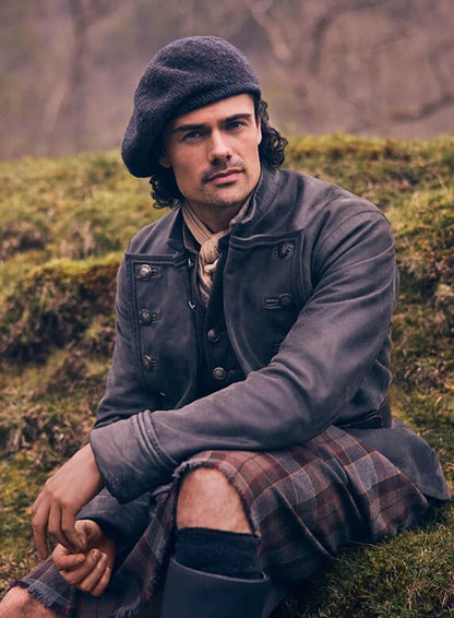 Jamie Roy Outlander: Blood of My Blood Leather Jacket