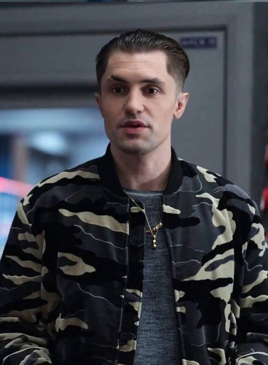 Jamie Tart Ted Lasso S02 Camouflage Jacket