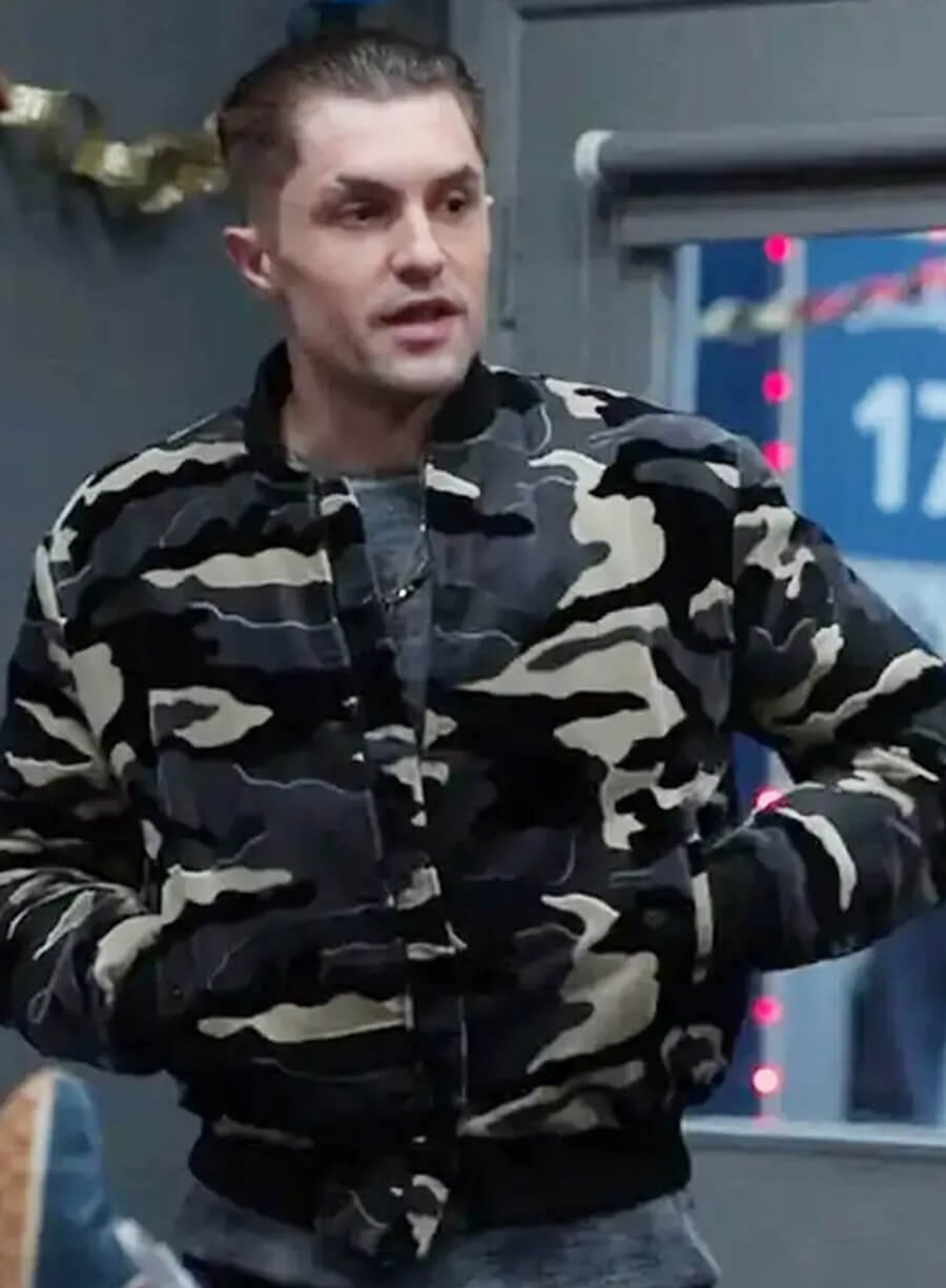 Jamie Tart Ted Lasso S02 Camouflage Jacket
