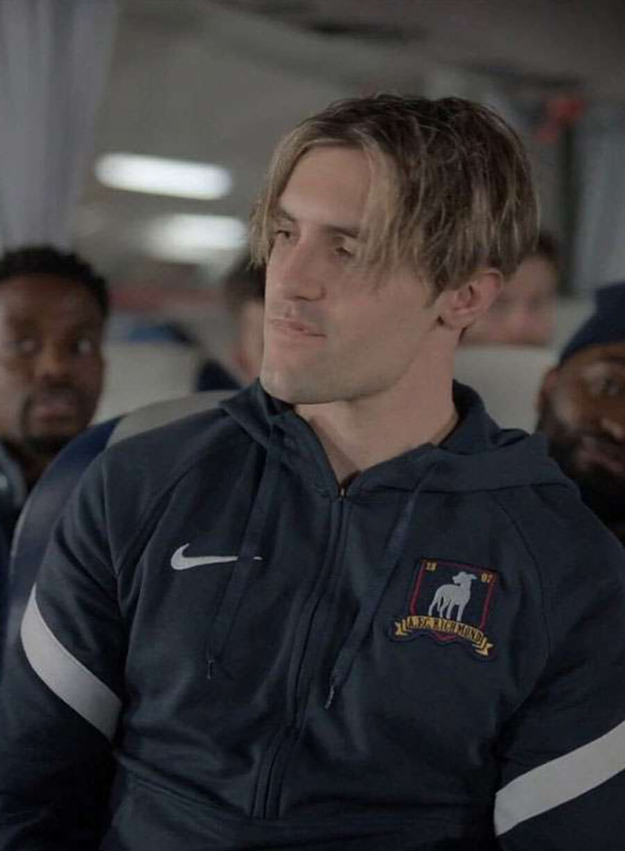Jamie Tartt Ted Lasso S03 Black Track Jacket