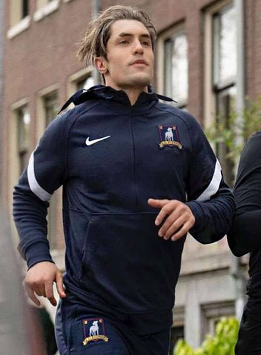 Jamie Tartt Ted Lasso S03 Black Track Jacket