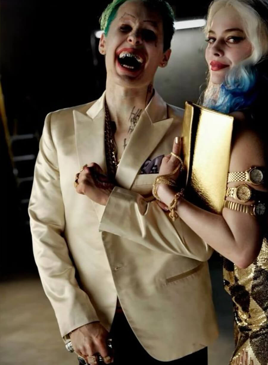 Jared Leto Suicide Squad Joker White Blazer