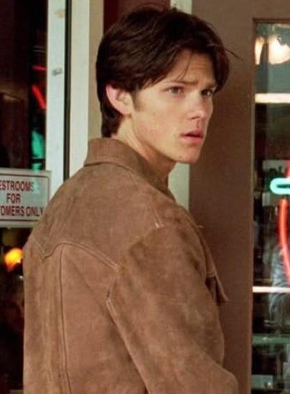 Jared Padalecki Gilmore Girls Brown Suede Jacket